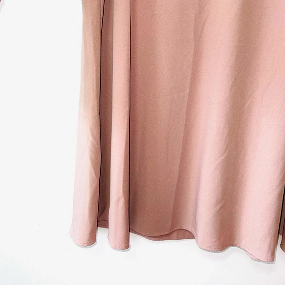 Altar’d State NWT Rosewood Blush Pink Bell Sleeve Shift Mini Dress Small Women’s - Picture 5 of 12